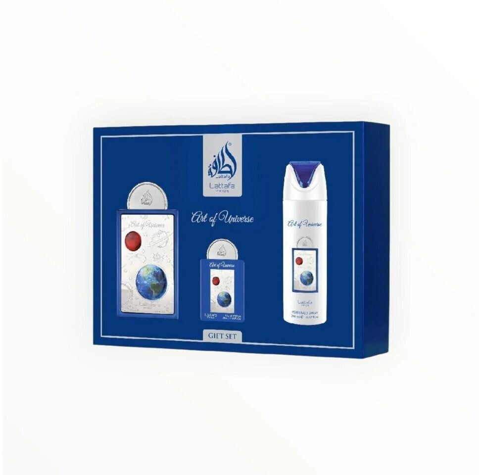 Coffret Art of Universe 3 pièces LATTAFA P 100ml + 200ml + 20ml