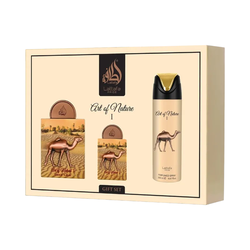 Coffret Art of Nature I 3pcs LATTAFA P 100 ml + 200 ml + 20ml